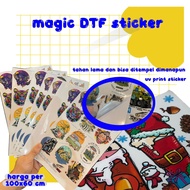 Magic dtf sticker/uv sticker/uv print sticker/dtf sticker