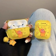 Cute Yellow Star Person Earphone Case for Apple Airpods Pro3 Pro2 Pro 2 4 3 1  Protective Case Headp