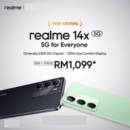 realme 14x 5G 18GB(8+10)RAM 256GB Dimensity 6300 5G Chipset 120Hz Eye Comfort Display REALME MALAYSI