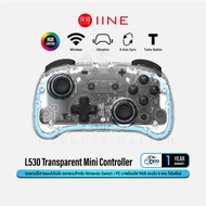 IINE L530 Transparent Mini Controller Nintendo Switch Game Joystick With Light Gyro Qoomart