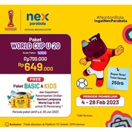 Dekoder Paket Nex Parabola World Cup U-20 2023 Piala Dunia World Cup