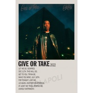 Give Or Take Album Cover Poster - Giveon