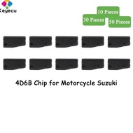 KEYECU 10 30 50 Pieces Carbon 4D6B Transponder Key Chip for Suzuki Mot