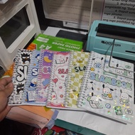 SLAMBOOK (Sanrio) with 4pages Activities to fill in 10sets Perfect for Creative Expression and Fund