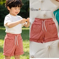 Bemoo F0162 children'sShorts for boys and girls with drawstring 1-6Y, cool and stretchy summer wear