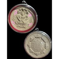 Thai Lanna Amulet Phra Jatukam Ramathep Hand Written Yant Casing Lp Chote Lp Choke Wat Phutthaisawan