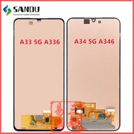 Suitable for Samsung Galaxy A33 5G A336 0 F A34 5G A346 0 B E U LCD Screen Assembly
