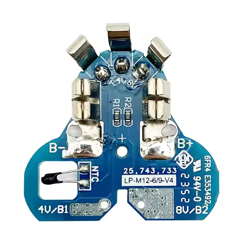 M12 Battery Charging Protection PCB Circuit Board For Milwaukee 12V 1.3Ah 1.5Ah 2Ah 4Ah 48-11-2411 M