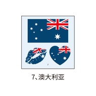 Australia Flag Sticker Tattoo Stickers