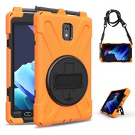 Case for Samsung Galaxy Tab Active 3 8" T570 T575 T577, Heavy Duty Shockproof Rugged 3 Layer Kids Du