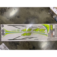 Yamaha Y125Z Y125ZR (9) 46 Body Sticker / Stripe #y125 z zr 125z 125zr