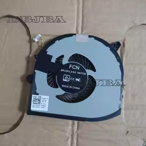 For Dell XPS 15 9560 Precision 5520 TK9J1 DFS201105PR0T DC28000IPF0 Right Fan