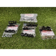 YAMAHA Y15 / Y15Z / Y15ZR V1 V2 BODY COVER SET SCREW COVER SKRU LEG SHIELD SKRU HANDLE SCREW SKRU FU