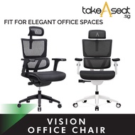 Vision Ergonomic Chair ★ Office Chair ★ Flexible Lumbar Support ★ Ergonomic Back Support