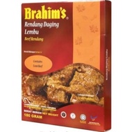 BRAHIM's Rendang Daging Lembu Segera | Beef Rendang Ready to Eat Meal (RTE) Halal 180g