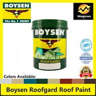 【Hot sale】Boysen Roofgard Roof Paint - 4L (8 Colors)