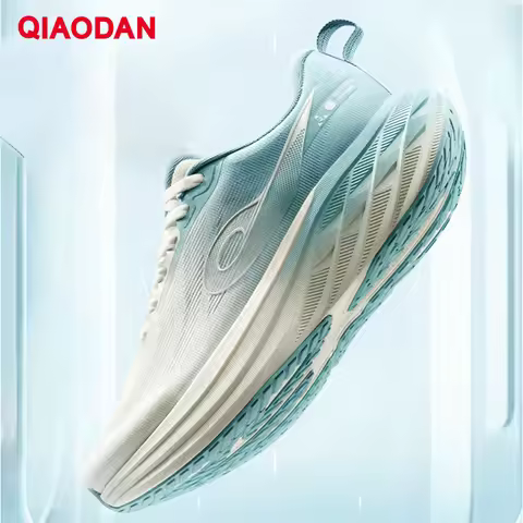 QIAODAN DS2 Men's Jogging Shoes 2026 Mesh Shock Absorption Training Sport Shoes Breathable Running S