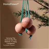 Natural cedar ball diffuser wood for home and car use, insect-proof, moth-proof and moisture-proof
