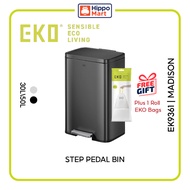 EKO Pedal Dustbin | Madison | EK9361 | 30L| 50L | Trash Bin | Step Pedal Bin | Soft Closing