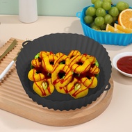 Silicone Air Fryers Oven Baking Tray Fried Chicken Basket Mat Air Fryer Silicone Pot Replacement Grill Pan AirFryers Accessories