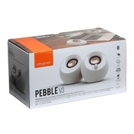 Creative Pebble V3 (White) Minimalistic 2.0 USB-C Speakers with Bluetooth 5.0 jj