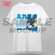 Baju/Kaos/T-Shirt DTF POKEMON - LUCARIO
