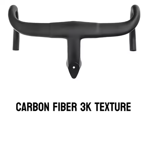 Carbon fiber one-piece road bike handlebar F12 one-piece road handlebar, a handlebar specially match