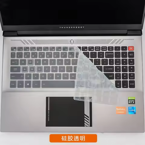 for THUNDEROBOT 911 Pro 15.6 inch / thunderobot zero 16'' Silicone Laptop Keyboard Cover Protector S