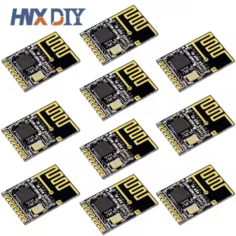 1-10pcs Mini NRF24L01+ 2.4GHz SMD RF Wireless Transceiver Module Mini Power Enhanced Version SMD Rec