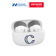 AIWA AT-X80C TWS Bluetooth Earphones หูฟังไร้สายแบบอินเอียร์ น้ำหนักเบา กันน้ำระดับ IPX4