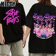 CODHITTY100%Cotton Unisex Kpop Demon Hunters Print T-Shirt Parent-child T-Shirt Kid Adult Baju t shi