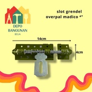 (1.4) Madico Latch Slot 4" Latch Slot/ Overpal Latch/ Door Latch/