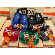 N Children's Shoes ADDA Slip-On Sandals Model 31R3Y Color: Black Red Green Gray Blue Size 8-10