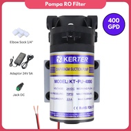 RO Pump Water Filter 400 Gpd RO Pump Membrane Filter Pump Complete Water Booster Pump 24V Adapter