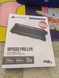 Corsair MP600 PRO LPX 2TB Gen4 PCIe M.2 NVMe SSD PS5