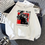 Jojo Bizarre Adventure Korean Style Loose Long Sleeve Hoodie y2k