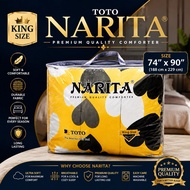 TOTO NARITA TEBAL KING SIZE 74”x90”  HIGH QUALITY READY STOK