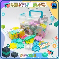( WAHYU_TOYS) Creative Block Stacking Educational Toys OCT9217 Good Box Contains 29 pcs