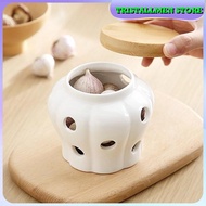 Minimalist Ceramic Onion Storage - Multifunctional Container for Onions, Spices & Spices, Odor-Resis