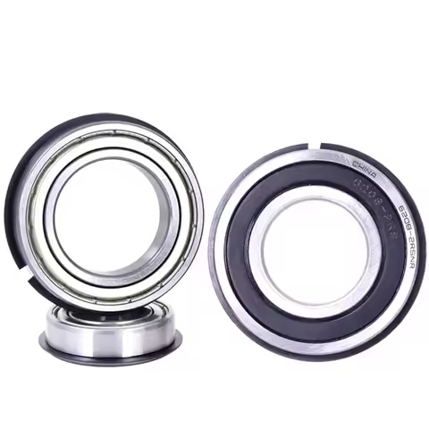 bearing with circlip 6200 6201 6202 6203 6204 6205 6206 6207 ZZNR ZZ NR N
