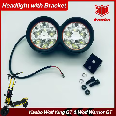 Wolf GT Headlight Bracket LED Light Adapter Base for Kaabo Wolf King GT Warrior GT PRO PLUS King GTR