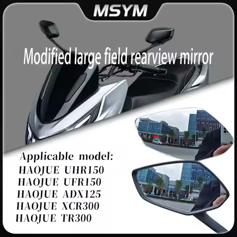 For HAOJUE UHR150 UFR150 ADV125 XCR300 TR300 Accessories Enlarged Increase Field OF View Lens Convex