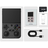 G350 Retro Handheld Game Console , 3.5 Inch IPS Screen Linux System Built-in 64G TF Card 20+Emulator