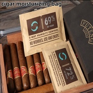 Independently Packaged Cigar Moisturizing Bag Professional Humidity Pack 69% 72% Tobacco 8g 2 Way Hu