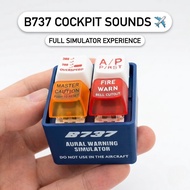 Pilot and Crew Alert Keychain EGPWS Warning Sound Simulator Led Light Cockpit