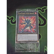 [ Do Lac Shop ] Yugioh Monster Salamangreat Blaze Dragon Card - TN23-EN007 - Quarter Century Rare