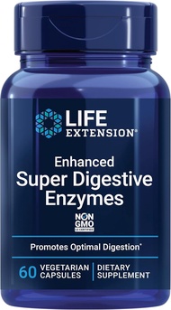 Enhanced Super Digestive Enzymes 60 Capsules Life Extension