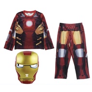 3D Iron man.Captain Spider-Man.Batman.hulk costume for kids 2-9yrs