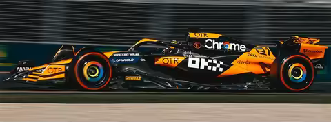 Spark 1:43 Formula 1 Team MCL38 No.81 4th Australian GP 2024.Oscar Piastri Model Car