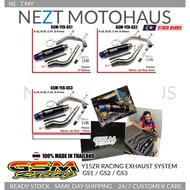 Original GSM Racing Exhaust System GS1 / GS2 / GS3 Y15 Y15ZR Jet Rod READY STOCK